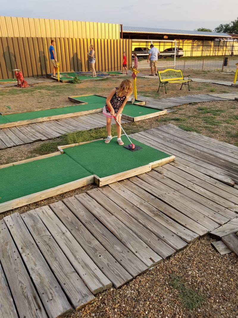 Mini Golf and Playground for Kids