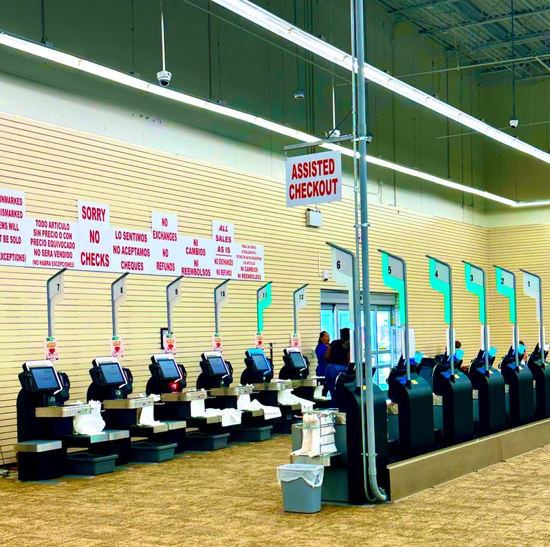 Self-Checkout That Isn't Actually Self-Checkout