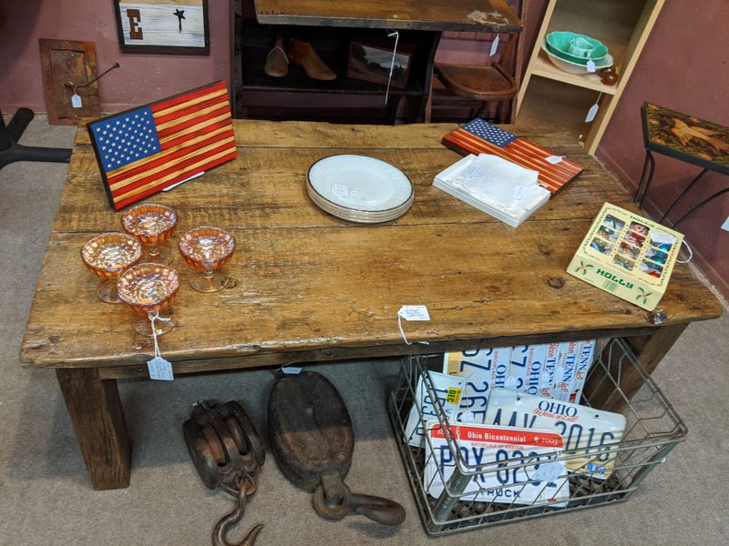 Special Finds Like Uranium Glass and Rare Antique Pieces