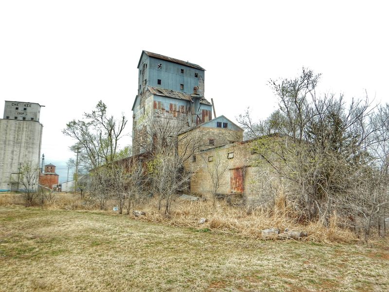 The Alfalfa County Courthouse Stands Proud