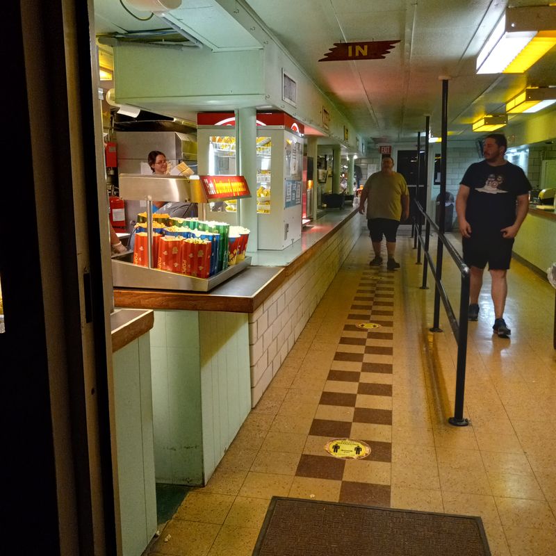 Well-Stocked Concession Stands with Classic Treats
