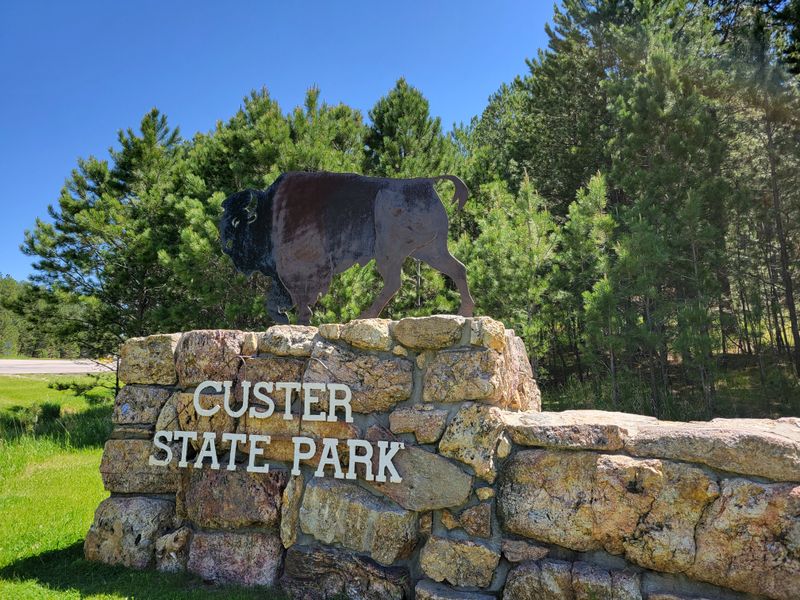Day One Late Morning: Scenic Back Roads Toward Custer