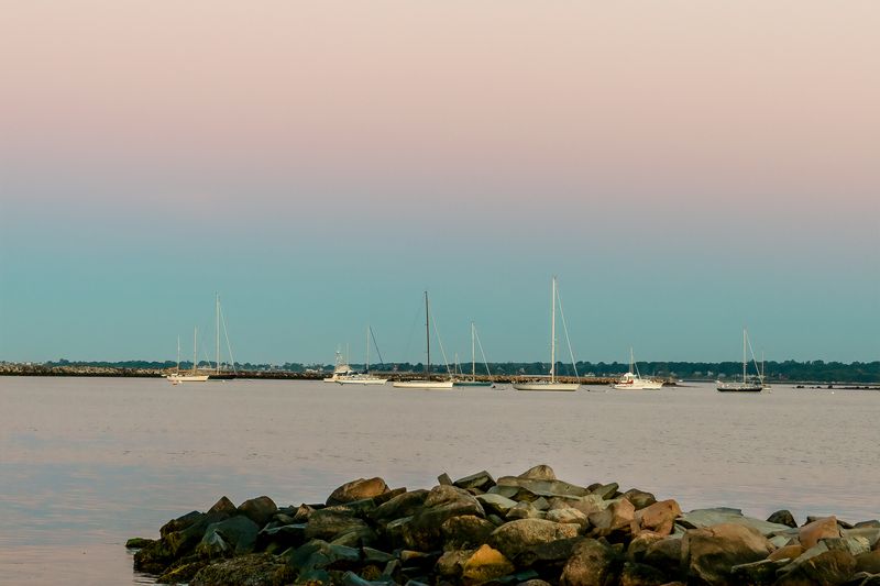 Dock Lights Replace Daylight As The Main Illumination