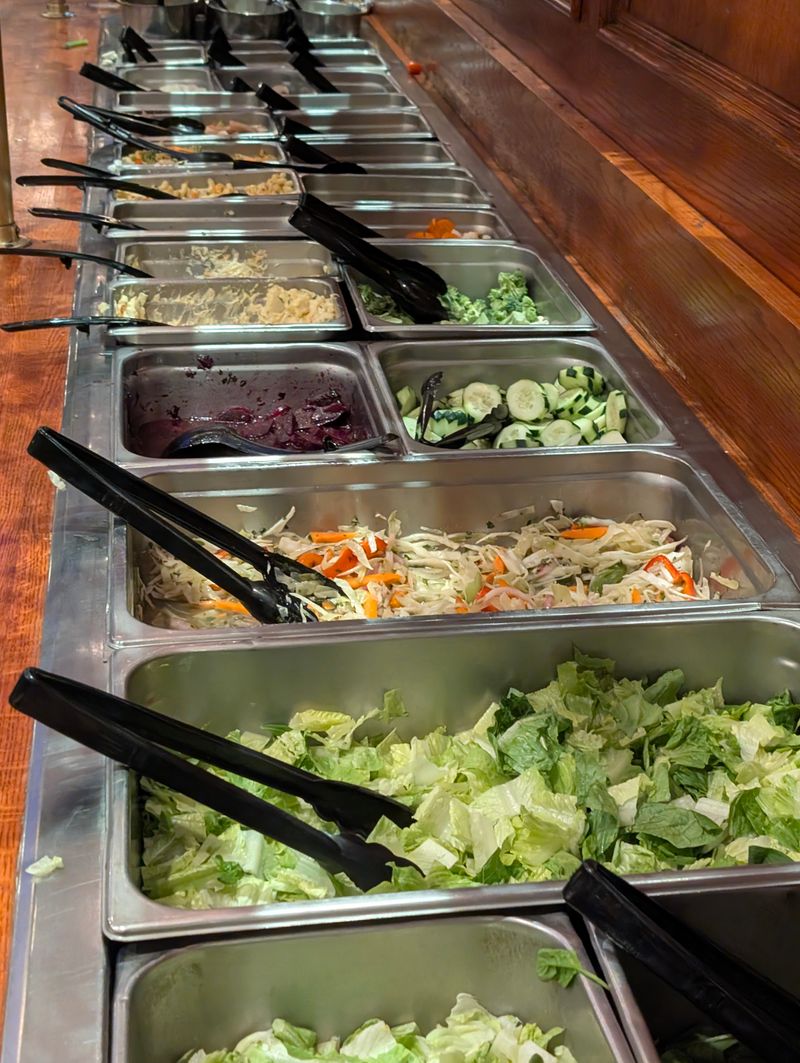 The Legendary All-You-Can-Eat Salad Bar