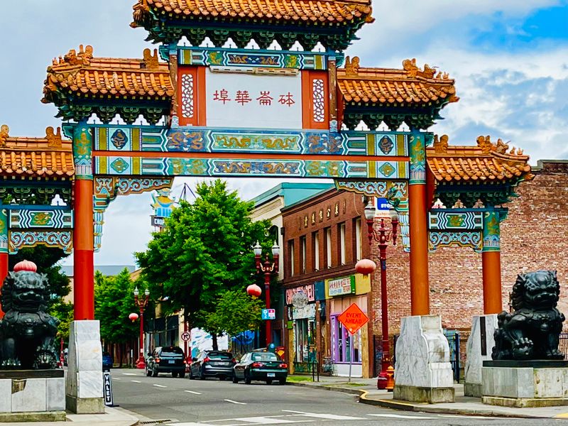 The Chinatown Gateway and Its Symbolic Welcome