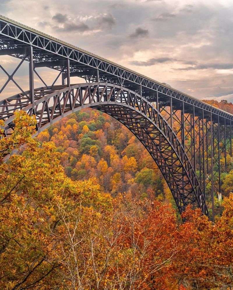 New River Gorge Bridge on I-77