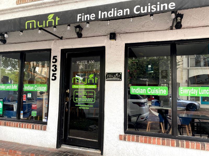 Mynt Fine Indian Cuisine, Winter Park