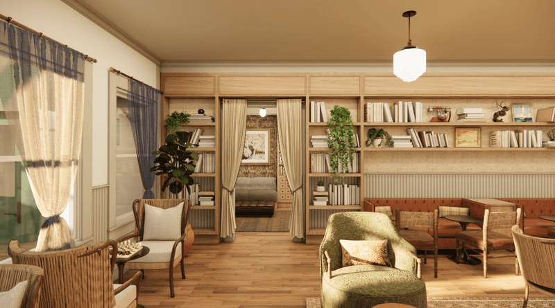 Tables of Content (Sylvia Beach Hotel)