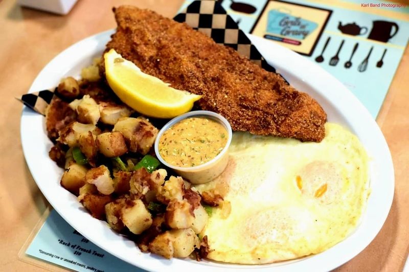 Southern Fried Catfish Prepared in Cornmeal