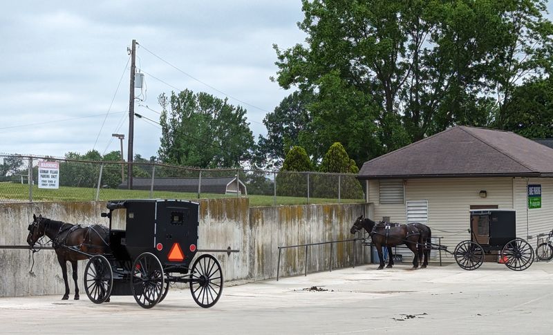 Roads Look Different In Amish Areas