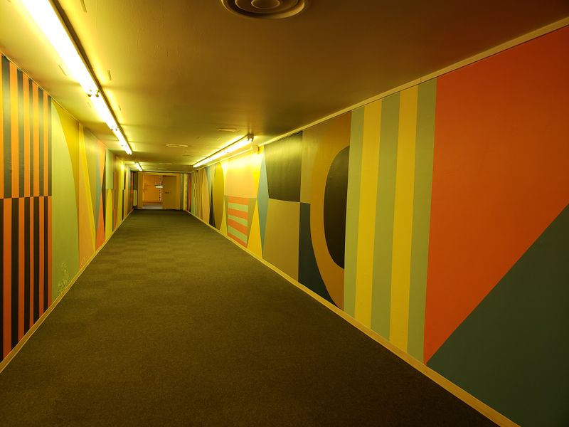 Colored Lights Create an Otherworldly Atmosphere