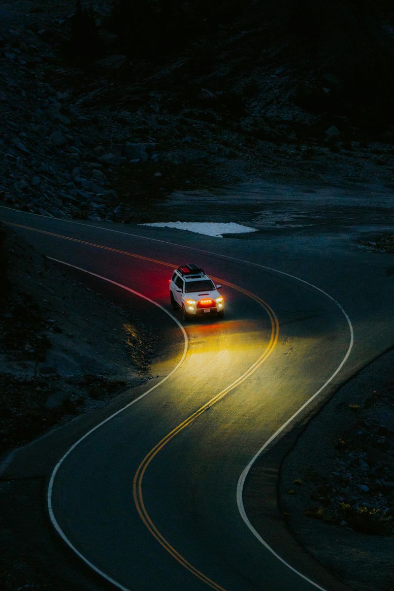 Curves Carved Into Steep Hillsides