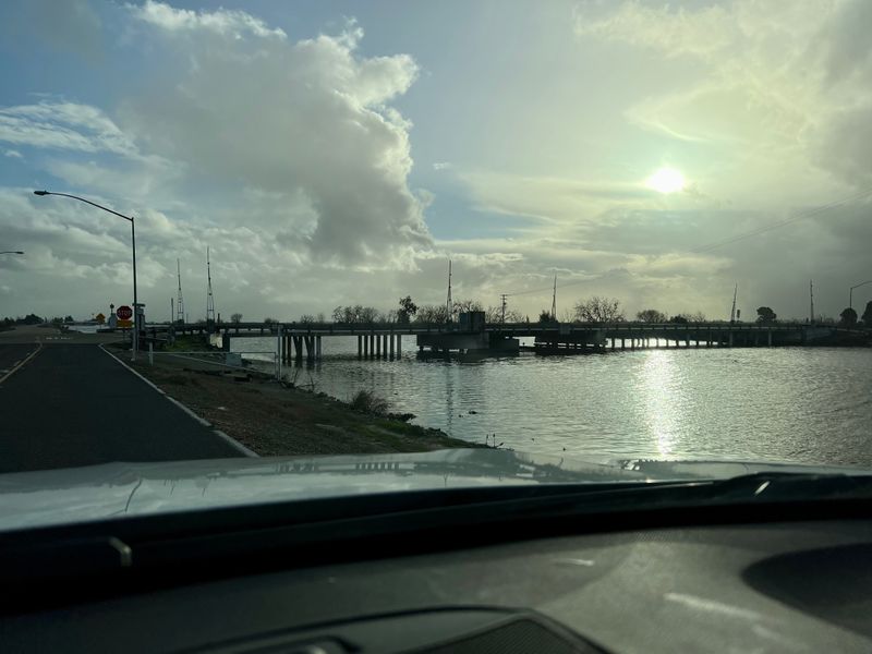 East 8 Mile Road Bridge Area