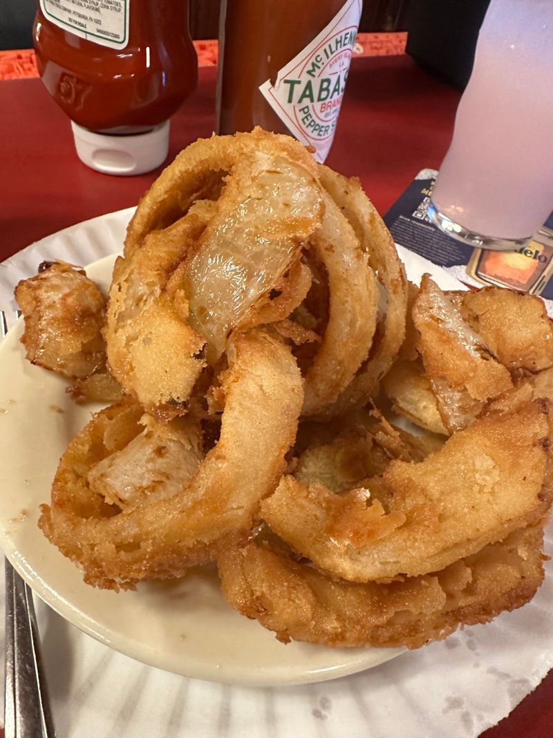 Crispy Onion Rings and Perfect Fries