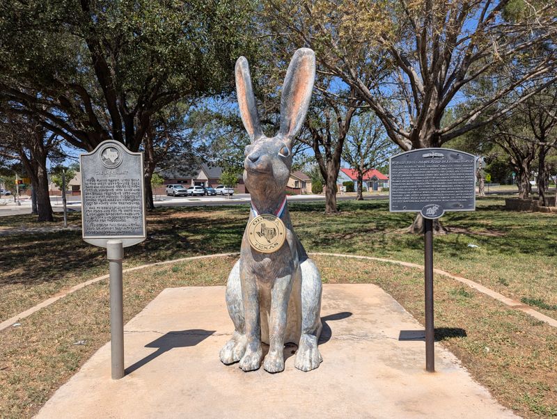 Jackrabbit Statues Everywhere You Look