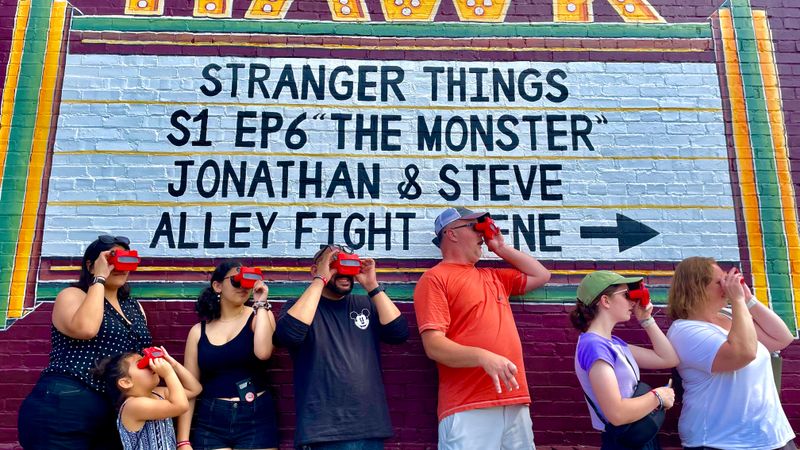 Stranger Things Guided Hawkins Walking Tour