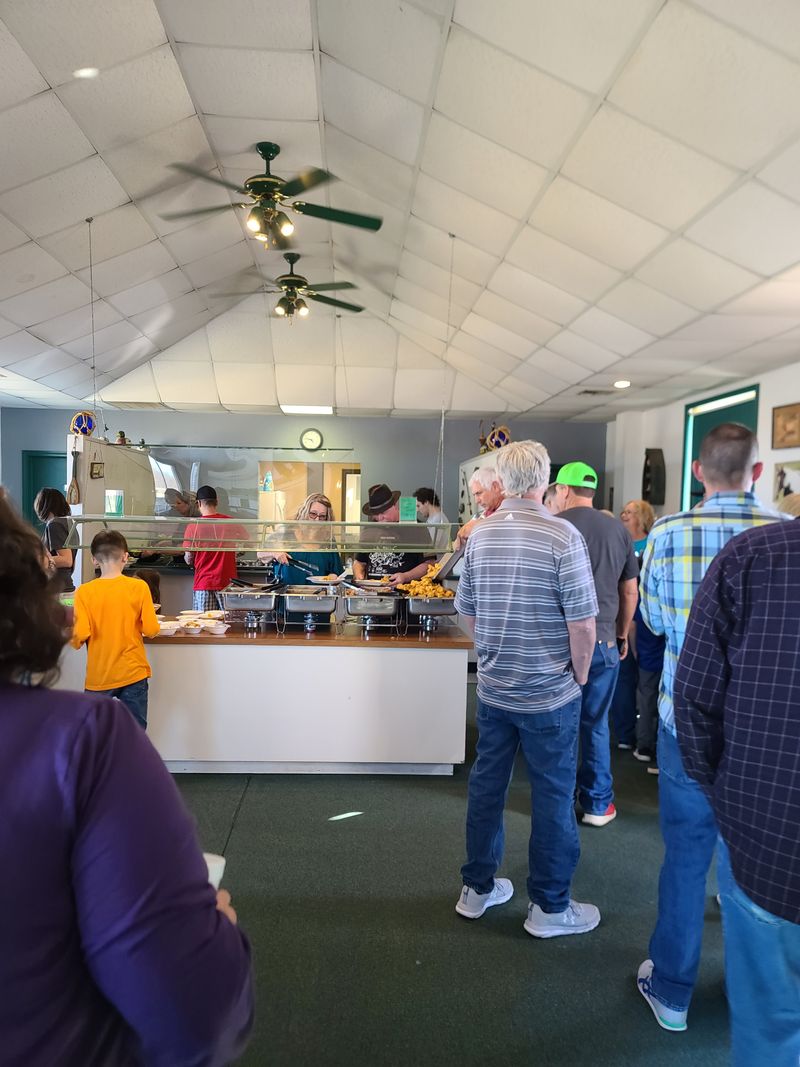 First Basket Of Fried Catfish Hits The Table