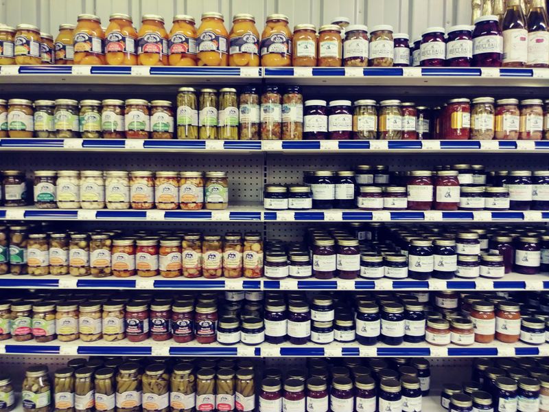 Traditional Canned Goods Preserve Seasonal Flavors Year-Round