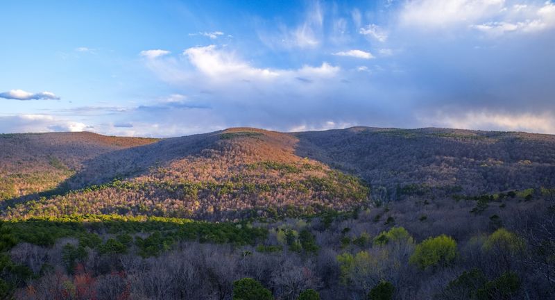 Panoramic Mountain Views from Poteau Mountain