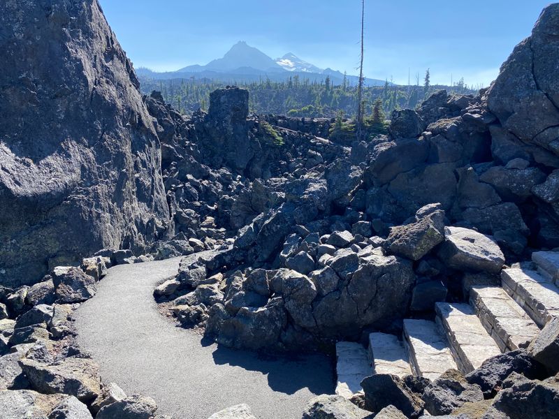 Lava River Trail Loops Through the Landscape