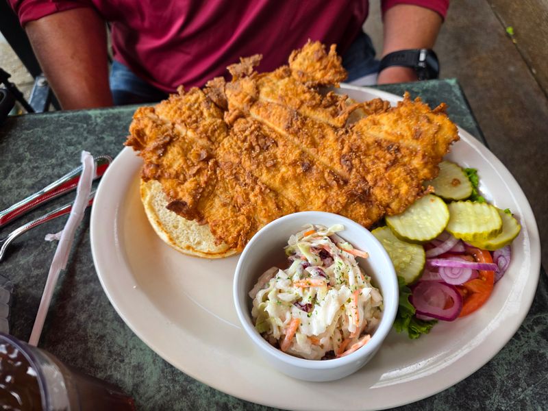 The Famous Hoosier Tenderloin Sandwich