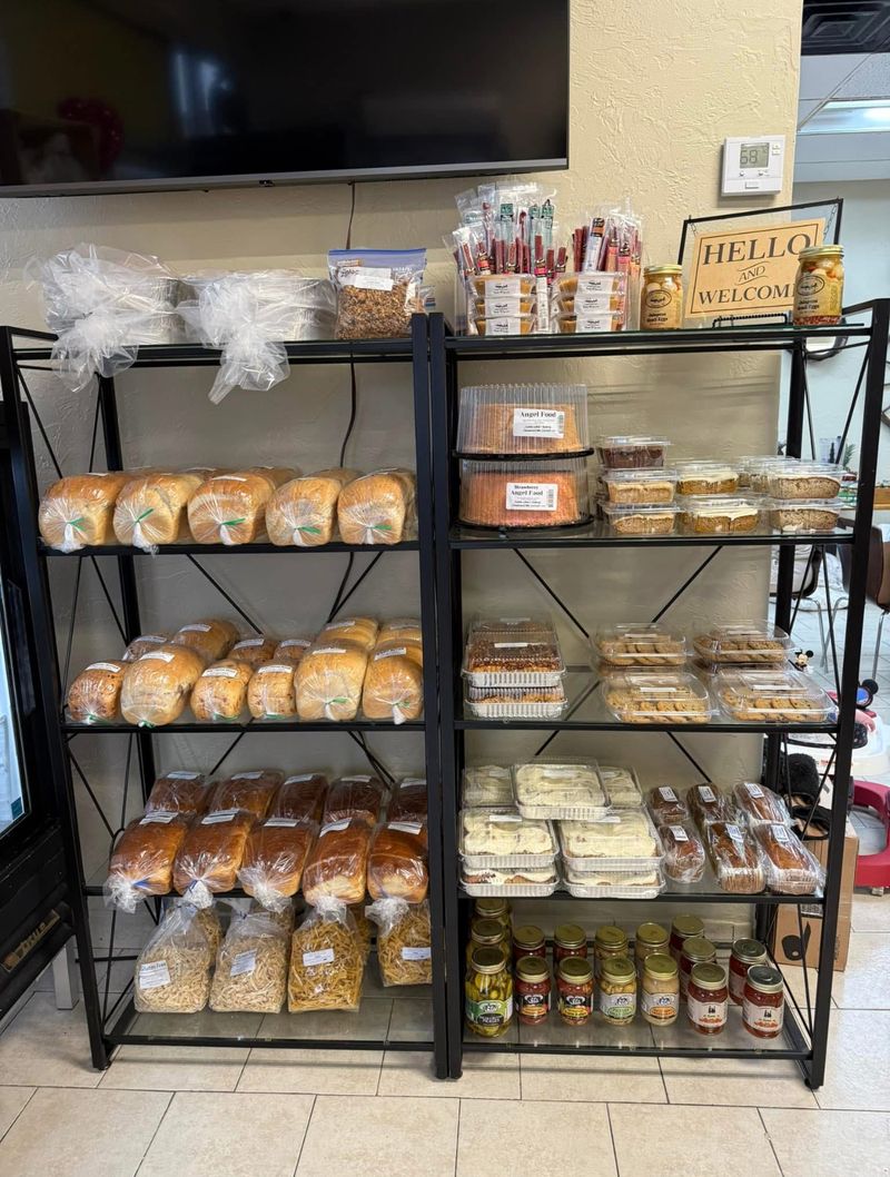 A Bakery Counter Packed with Temptation