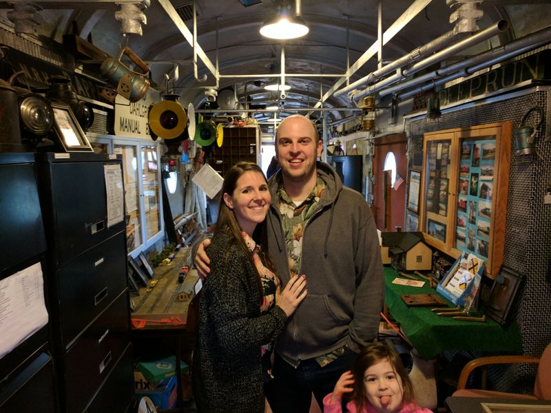 Explore Authentic Vintage Train Cars Up Close