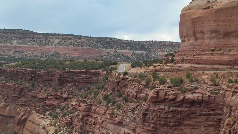 A Town Built Into The Canyon