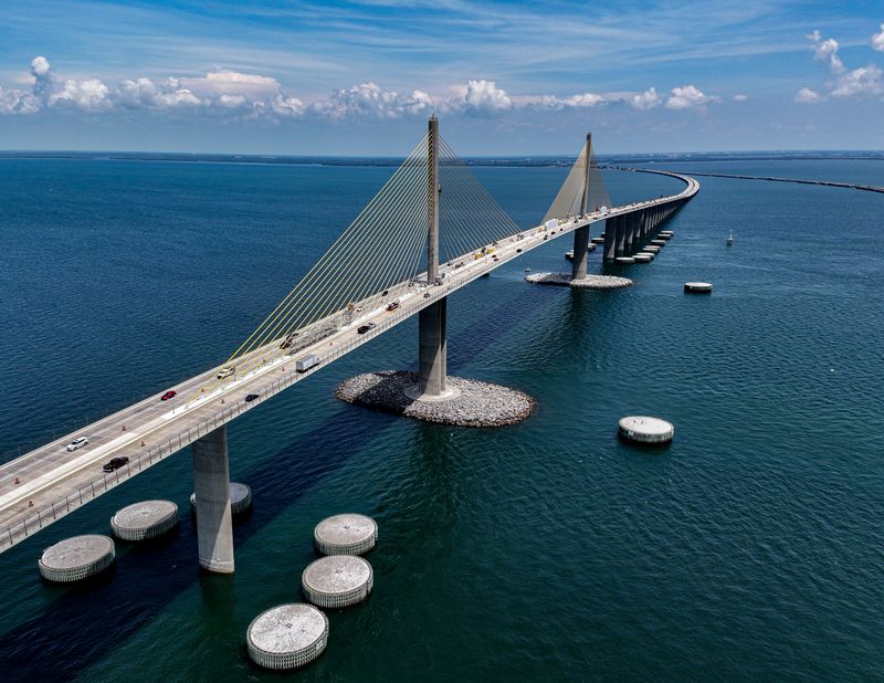 Sunshine Skyway Bridge Maintenance Work Zones