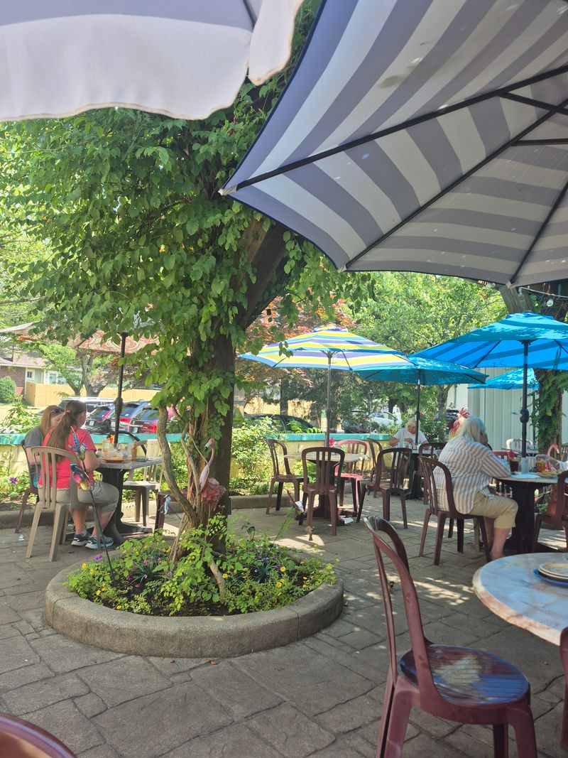 Beautiful Outdoor Patio Perfect for Pleasant Weather Dining