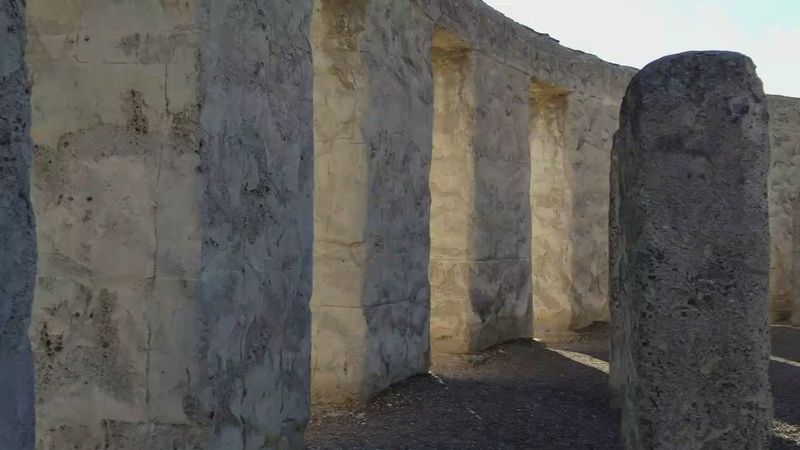 Concrete Instead Of Stone Makes It Stranger