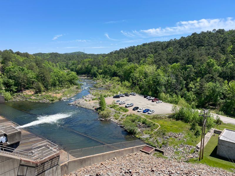 Broken Bow Lake Dam Spillway
