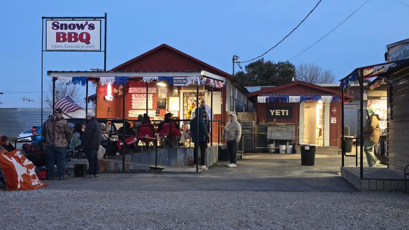 Snow's BBQ, Texas