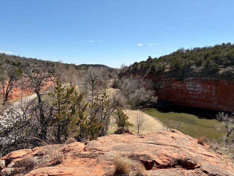 Red Rock Canyon Near Hinton