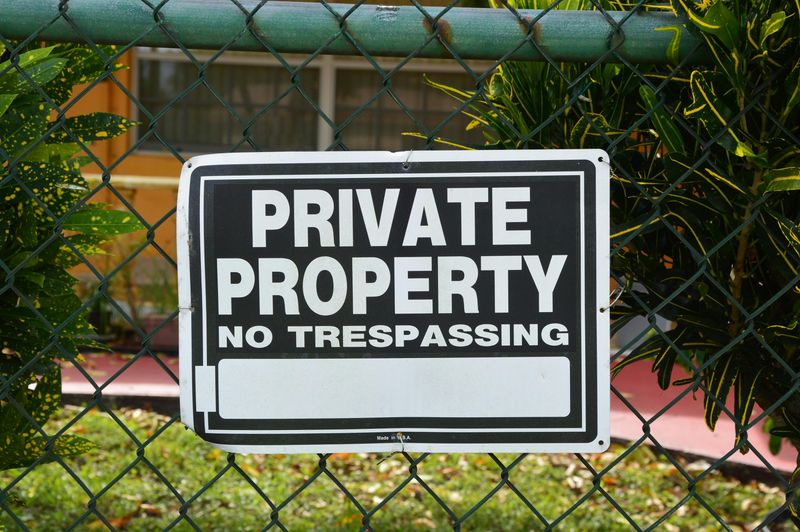 Disrespect For Private Property Becomes Commonplace