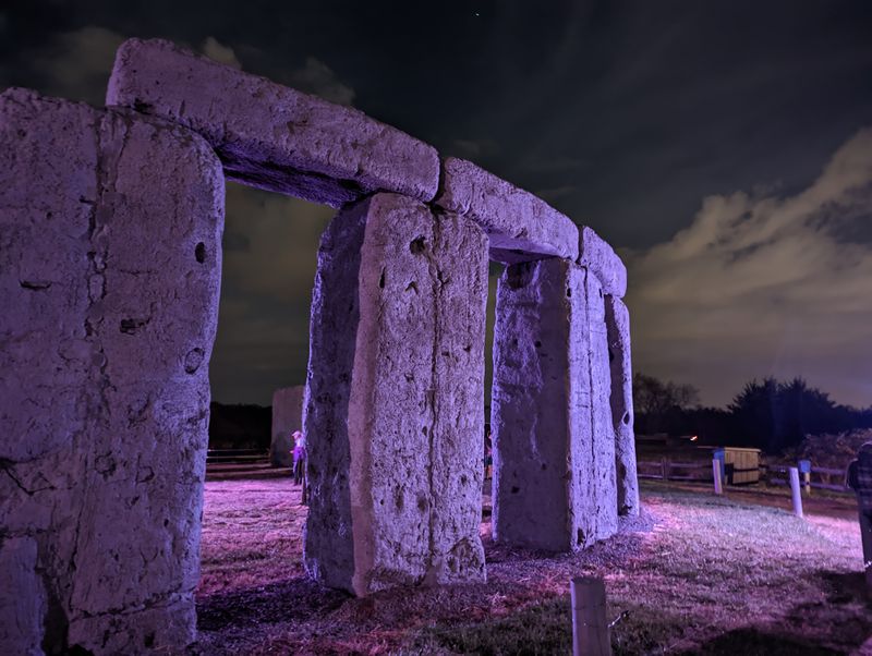 The Foamhenge Replica Stands Proudly in Natural Bridge