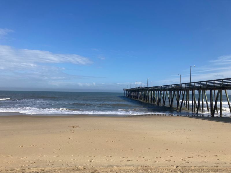 Virginia Beach Boardwalk in Early Spring
