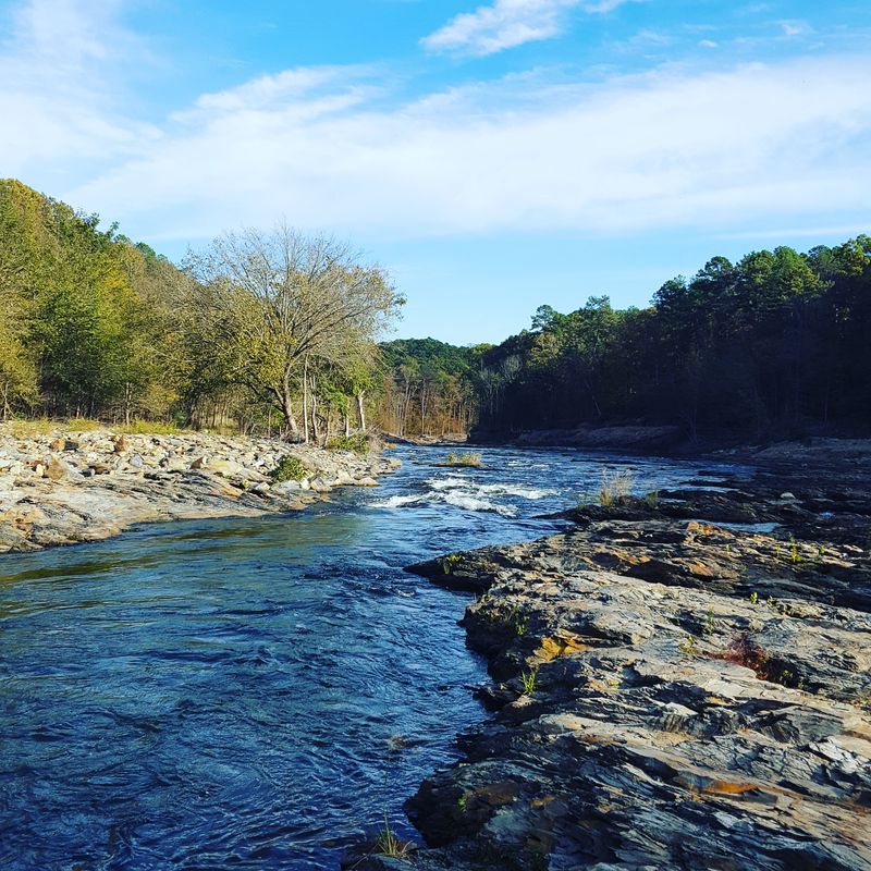 Mountain Fork River: Rapids and Relaxation