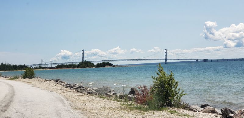 US-2 Along Northern Lake Michigan