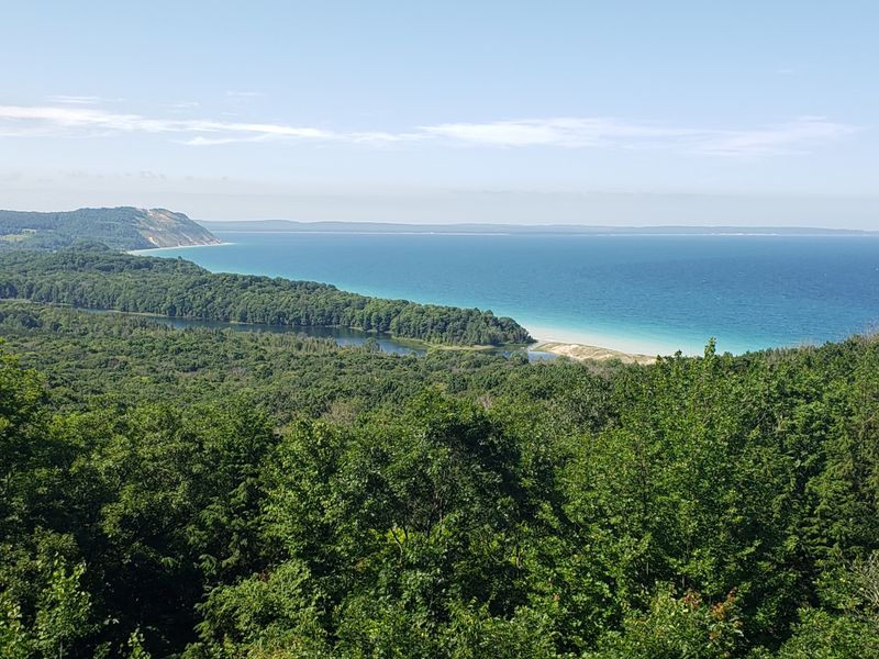 River Road Near Sleeping Bear Dunes