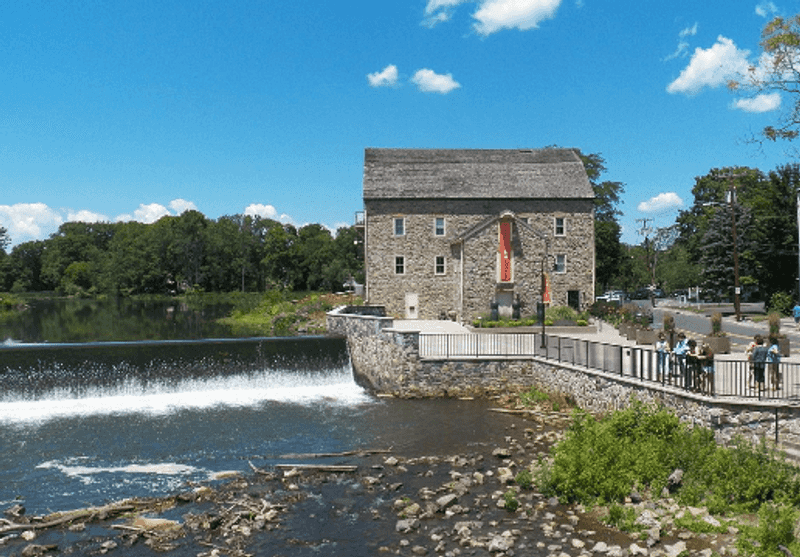 Hunterdon Art Museum Surprises Inside a Stone Building