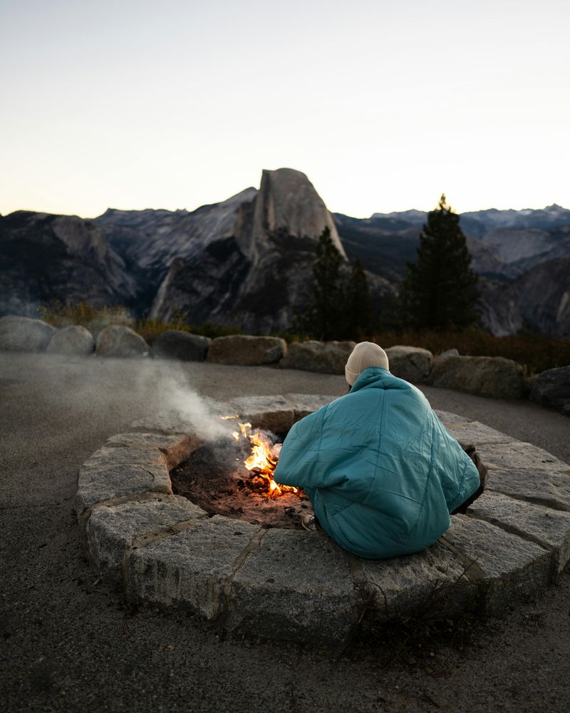 Campfires Outside Designated Rings Are Illegal