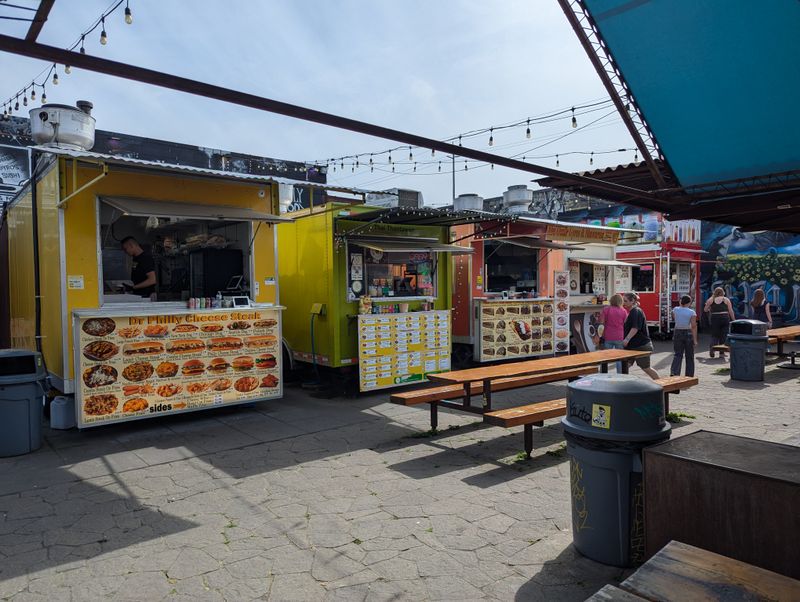 Hidden Food Cart Pods