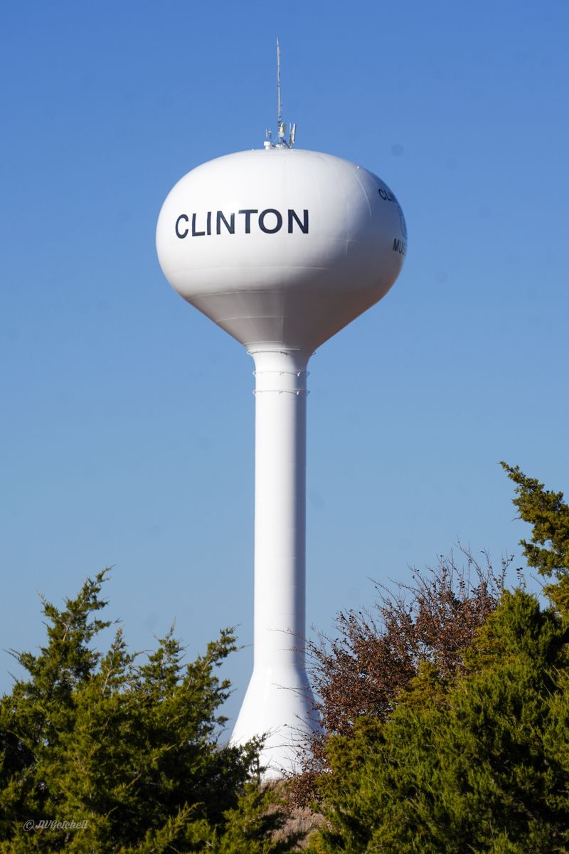 The Clinton Drive-In Movie Theater Sign