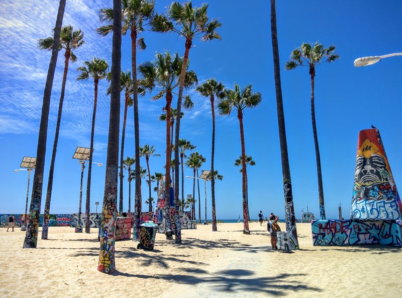Venice Beach And Expression Without Rules