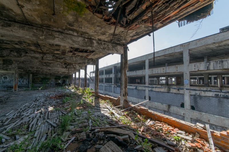 The Packard Plant And The Scale Of What Was Left Behind