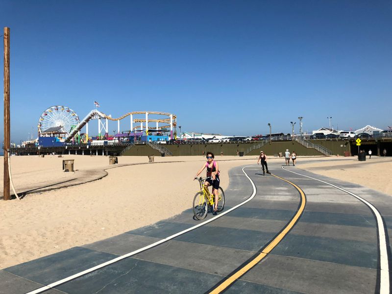 Blocking Bike Lanes And Beach Paths