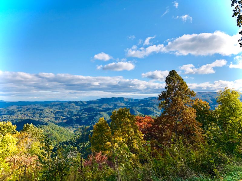 Blue Ridge Parkway in Early Fall
