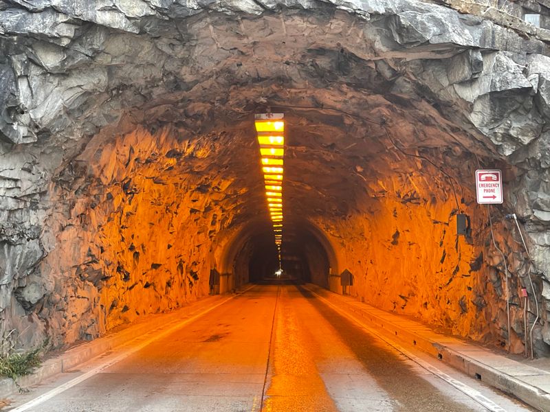Tunnel View And The Drive Toward Wawona
