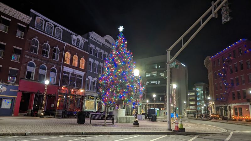 The Historic Downtown District With Empty Storefronts